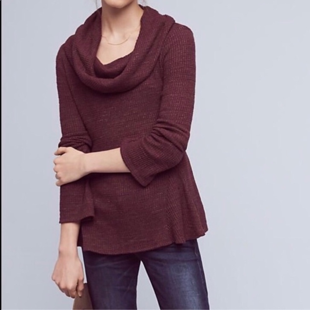 Anthropologie | Postmark Cowl Neck Sweater